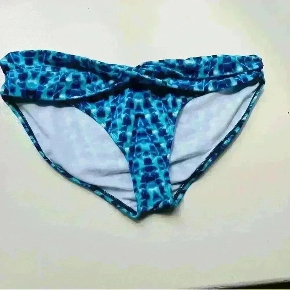 ATHLETA 36 B/C PADDED HOLTER TANKINI CRUISE SUMMER SWIMMING LARGE BOTTOM SET - Picture 7 of 11